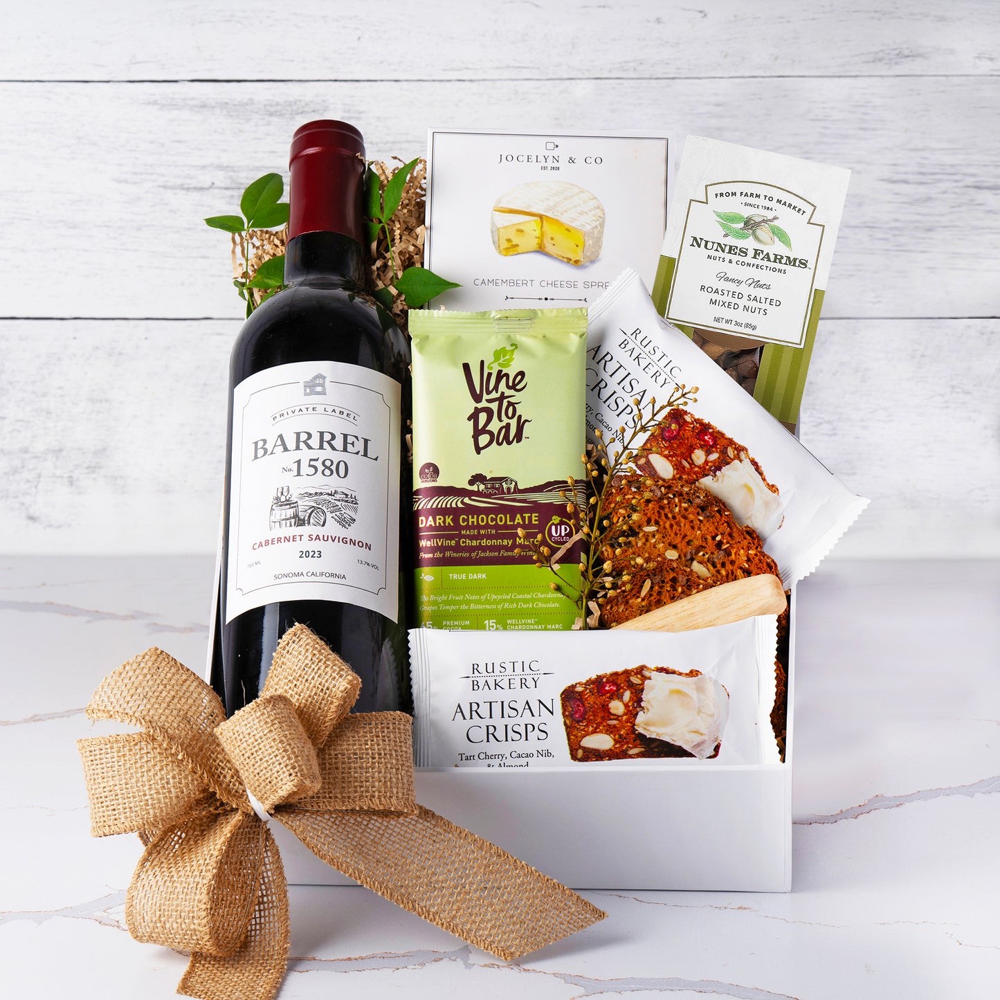 Sonoma Wine & Artisan Cheese Box
