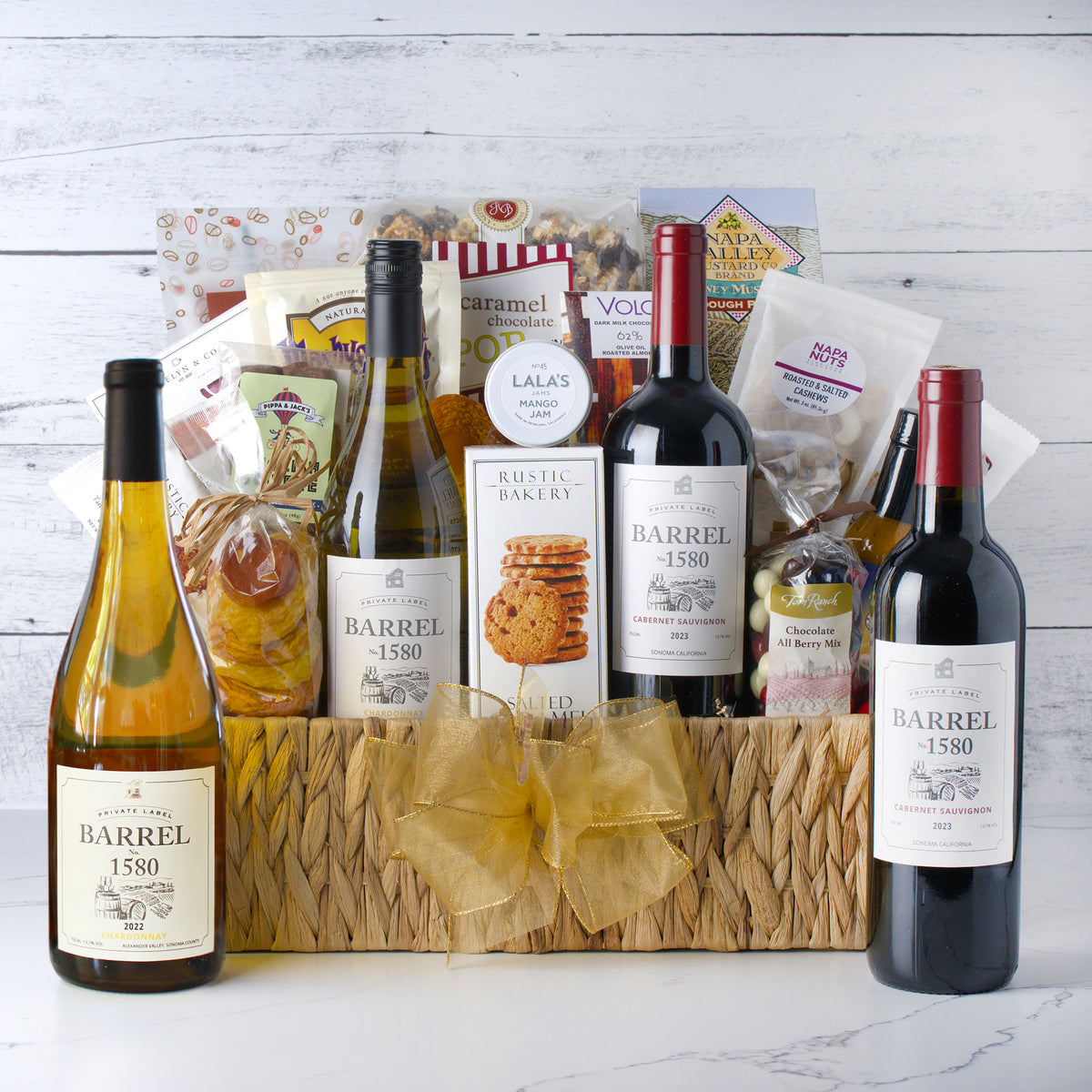 The Lux Vineyard Wine Gift Basket