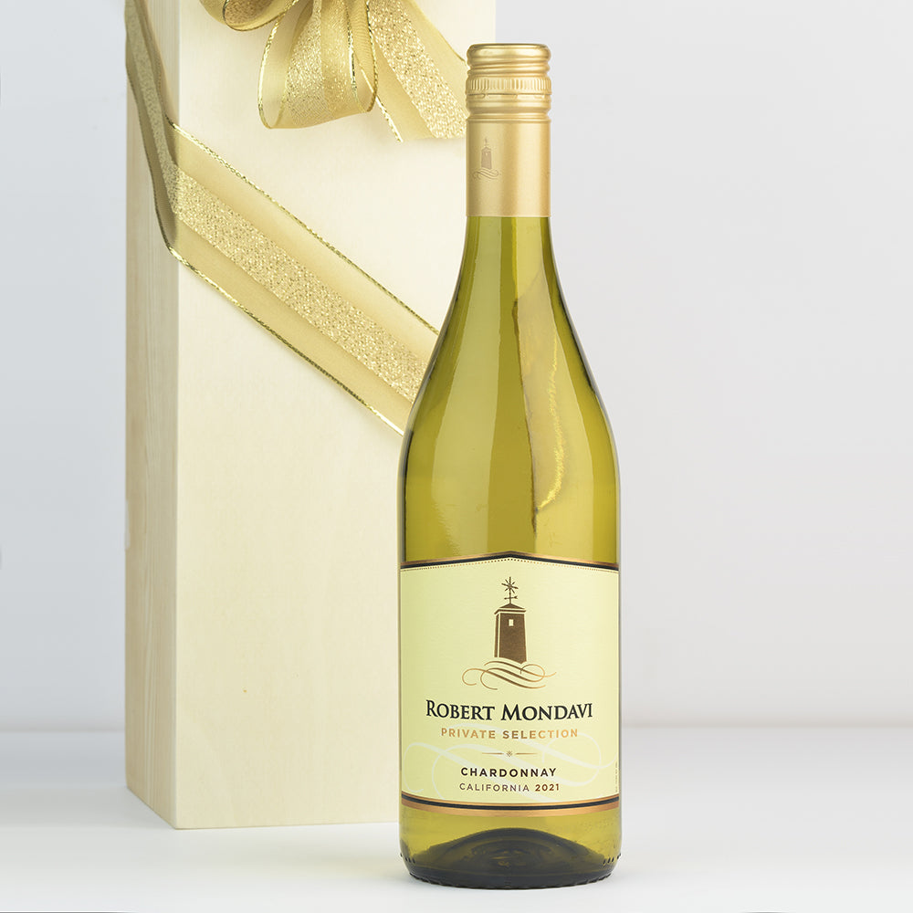 Robert Mondavi Chardonnay and Gift Box