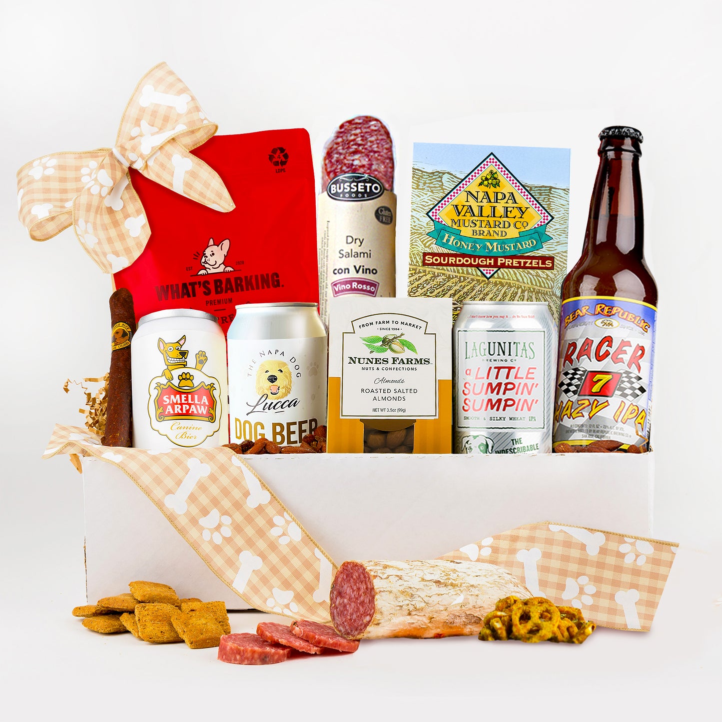 Paws and Pints Beer Lover's Buddies by Lucca Gift Box for Dogs and their Owners