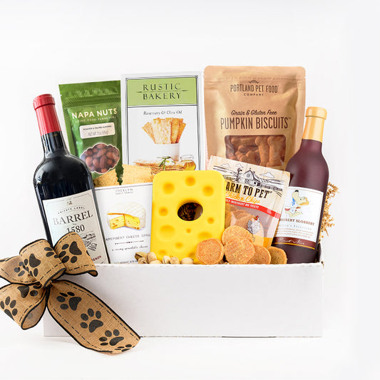 Tails and Tastings Buddies Gift Box for Dog Owners