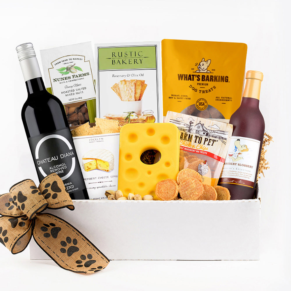Tails and Tastings Non Alcoholic Buddies Gift Box for Dog Owners