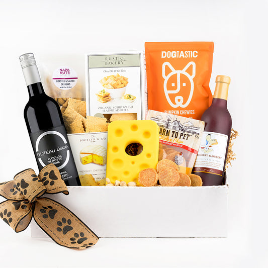 Tails and Tastings Non Alcoholic Buddies Gift Box for Dog Owners