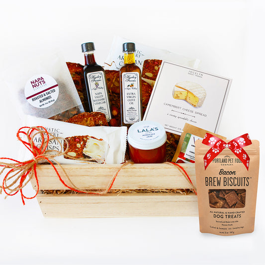Family and Fido Charcuterie Gift Crate