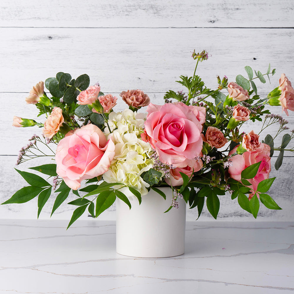Pink Petals And Rosé Bliss Gift Set