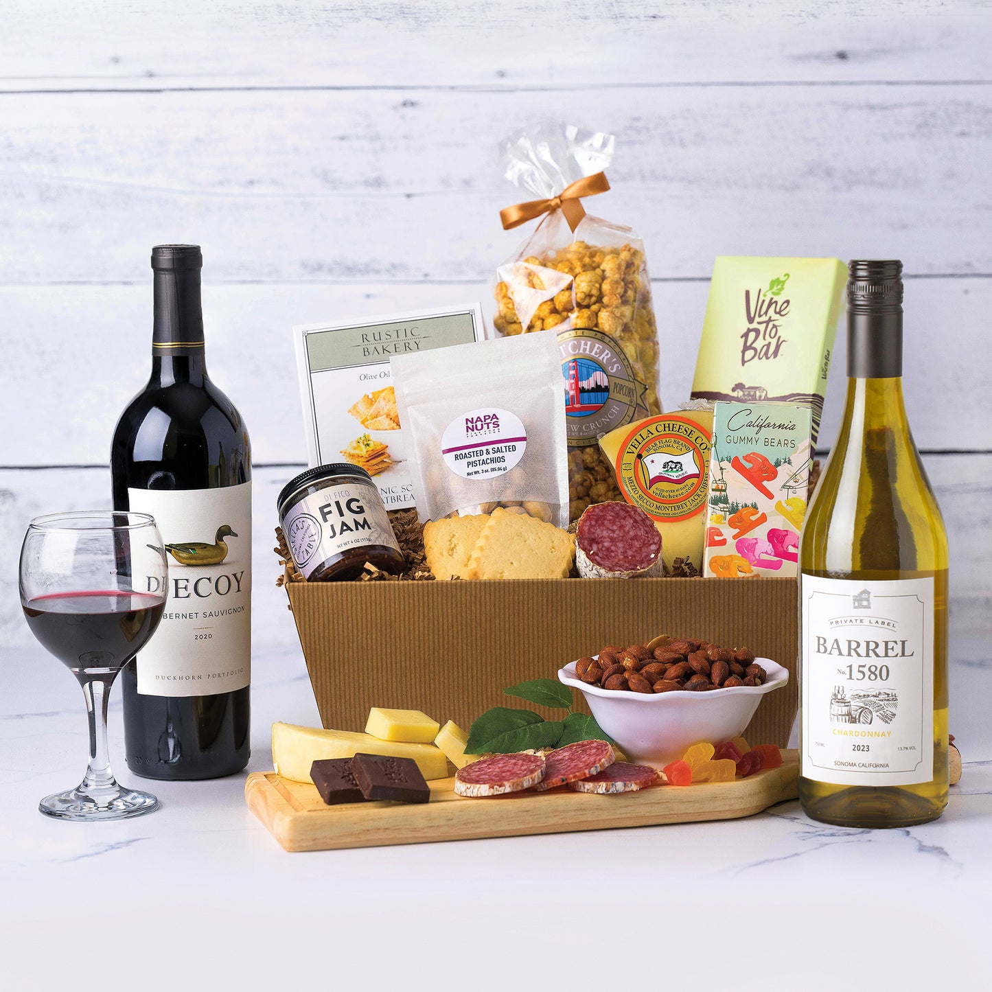 Gourmet Treasures of Napa Sonoma Gift Basket