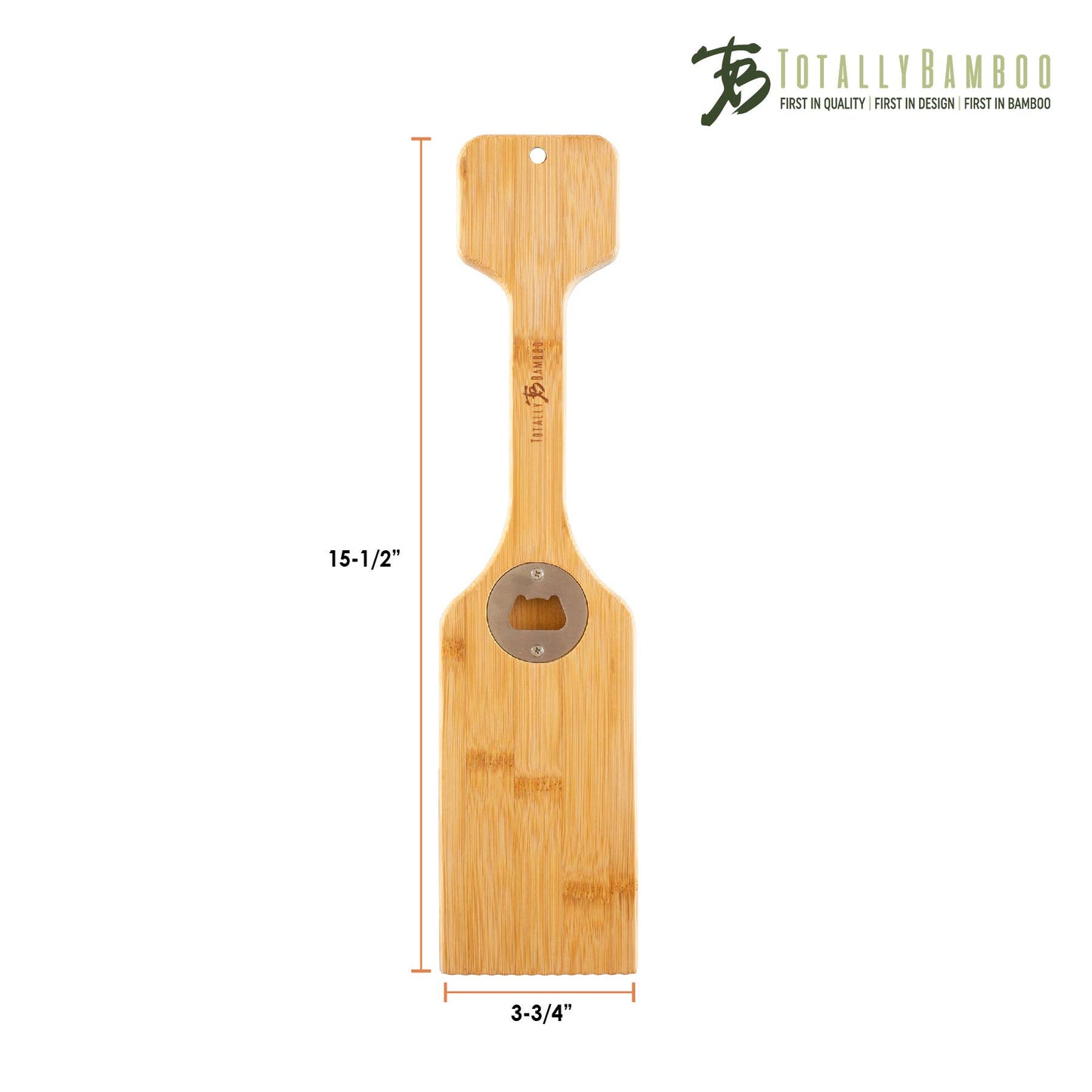 BBQ Grill Scraper with Bottle Opener by Totally Bamboo