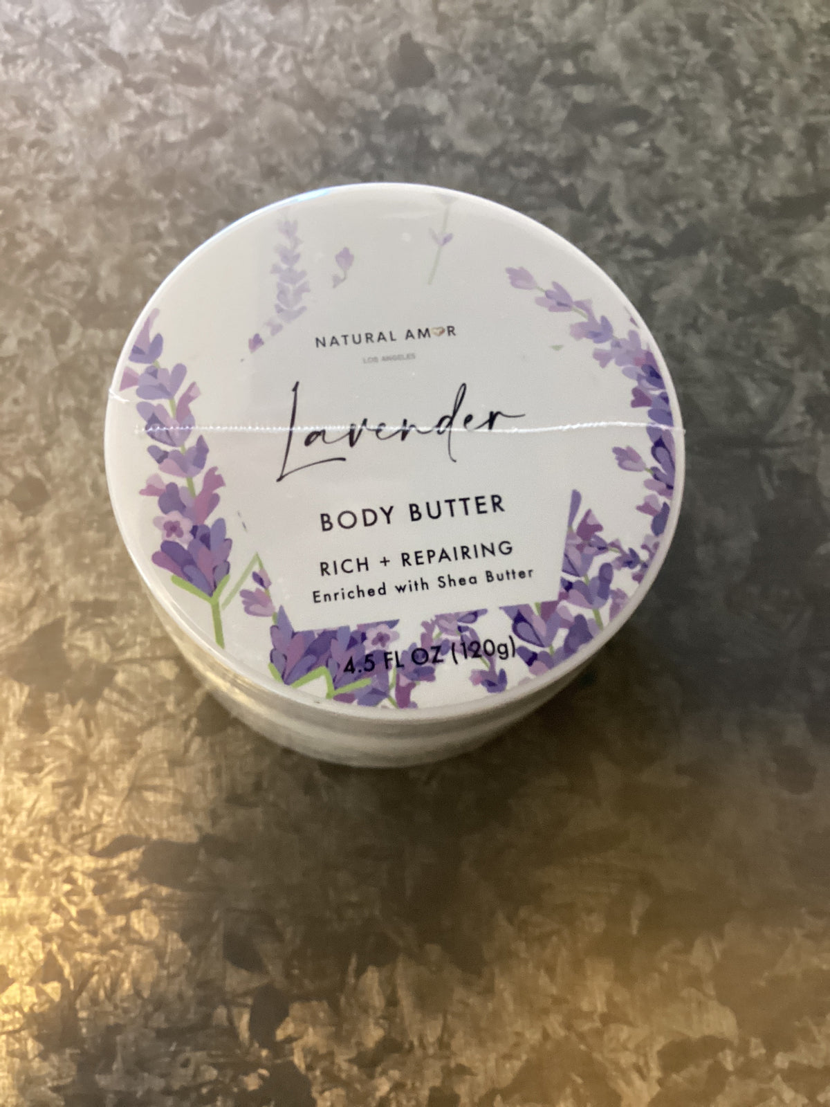 Natural Amor Body butter - Lavender 4.5oz