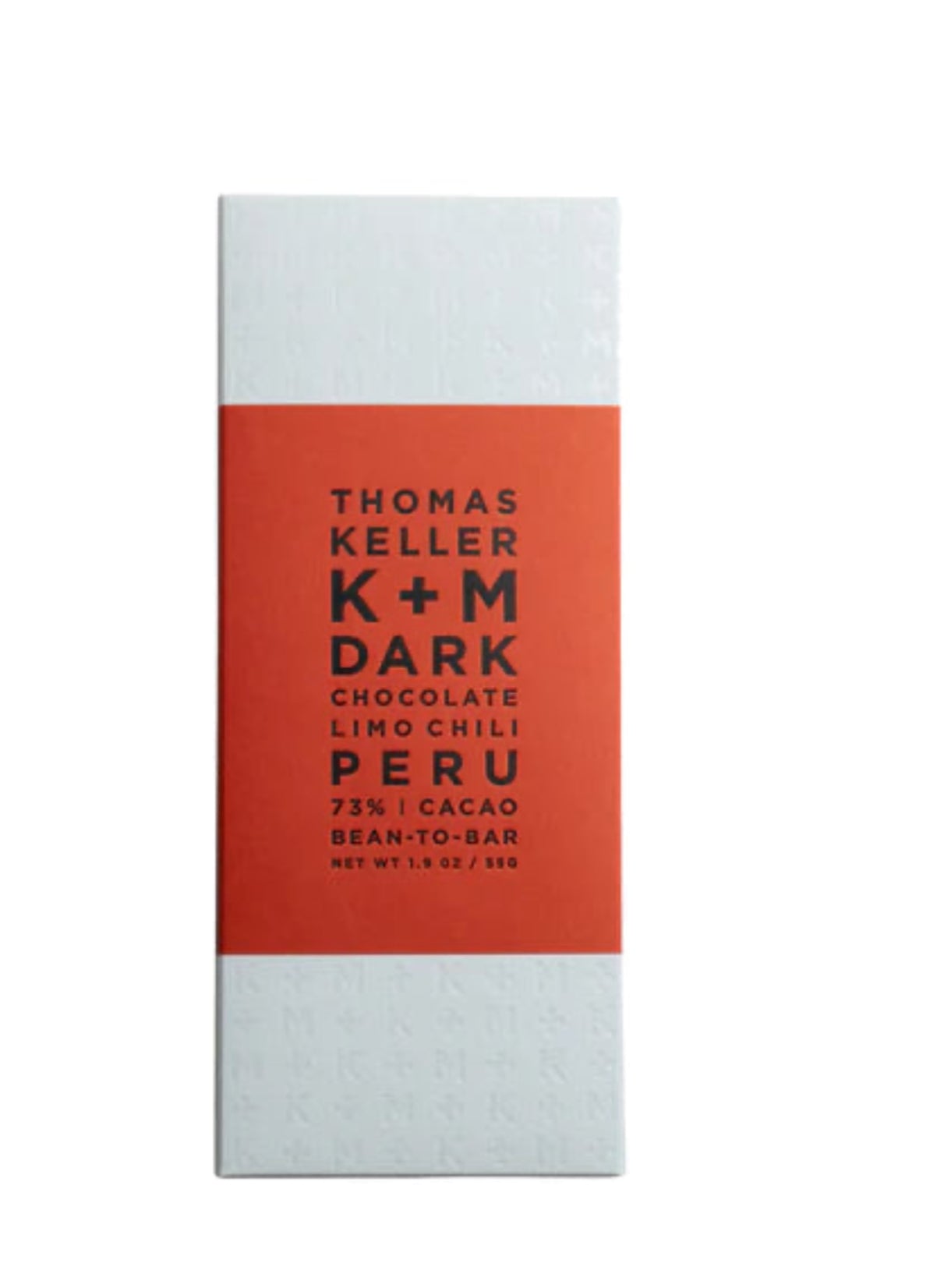 K + M Limo Chili Peru Chocolate Bar