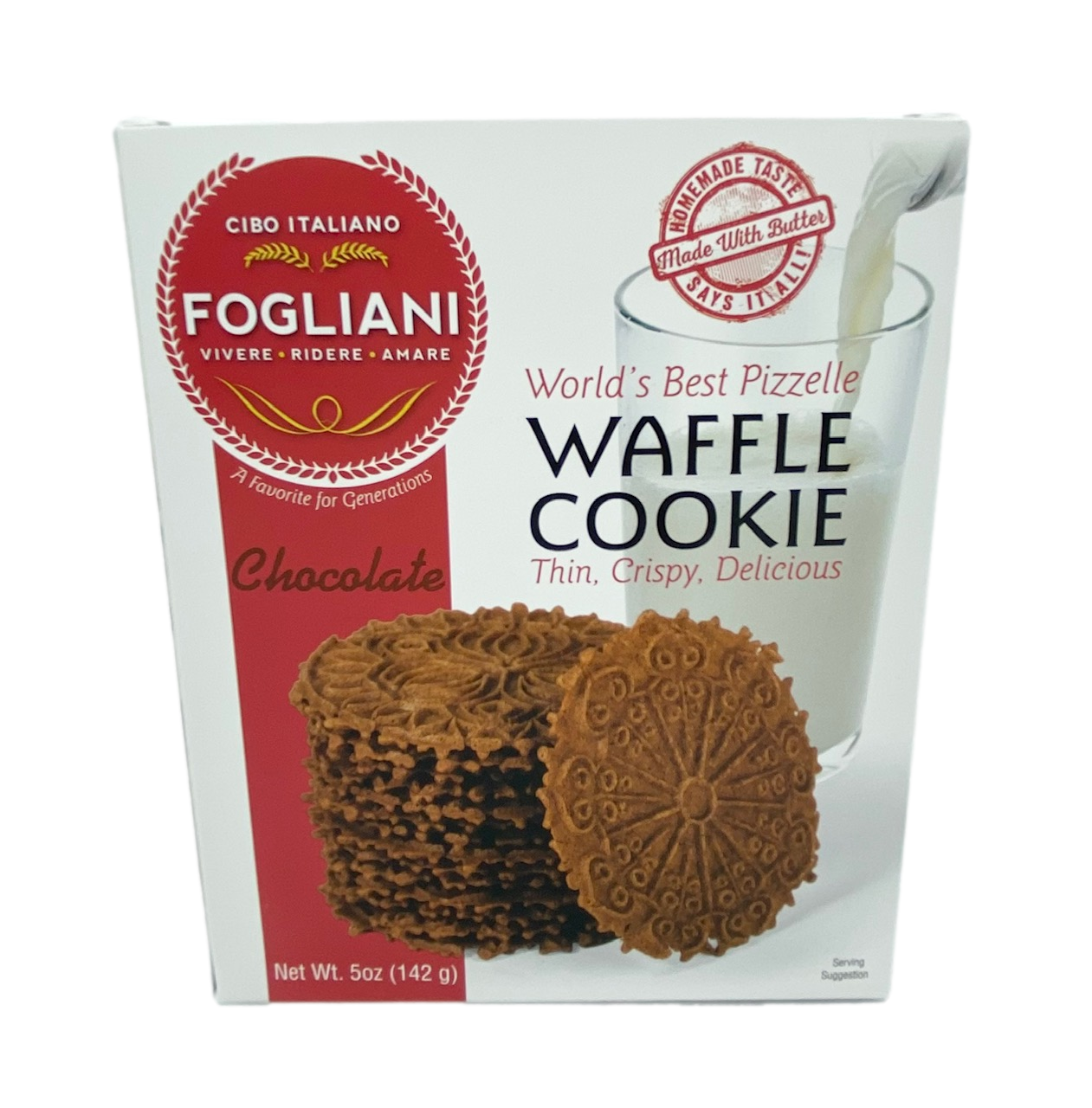Fogliani Waffle Cookies 5oz