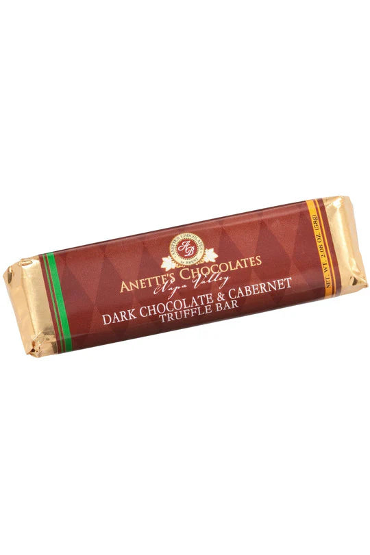 Dark Chocolate & Cabernet Truffle Bar by Anette's Chocolates