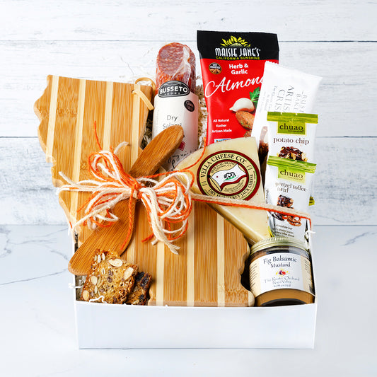 The Coastal Charcuterie Gift & Cutting Board