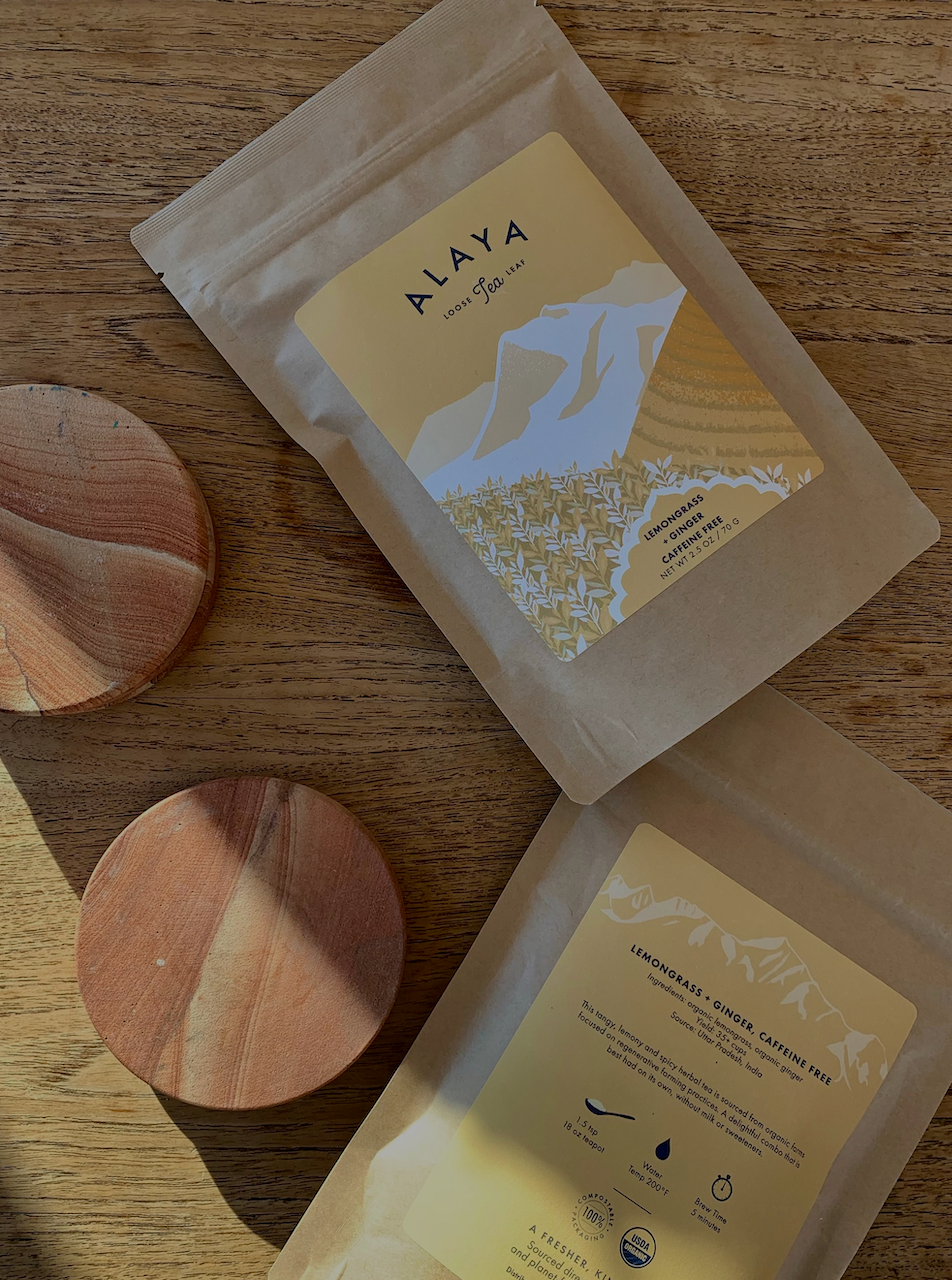 Lemongrass + Ginger Alaya Tea