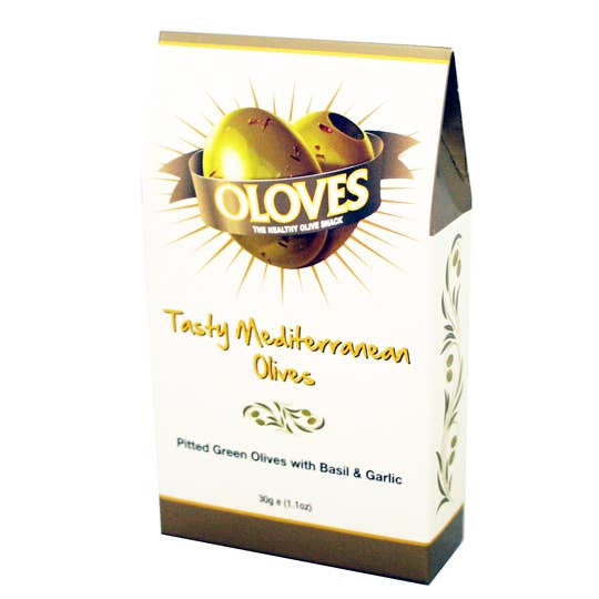 Mediterranean Olives Box 1.1 oz