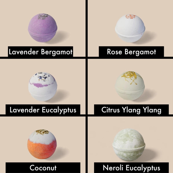 Natural Amor Lavender Bergamot Bath Bomb