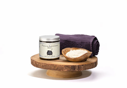 Lavender Sea Salt Scrub by Soap Cauldron
