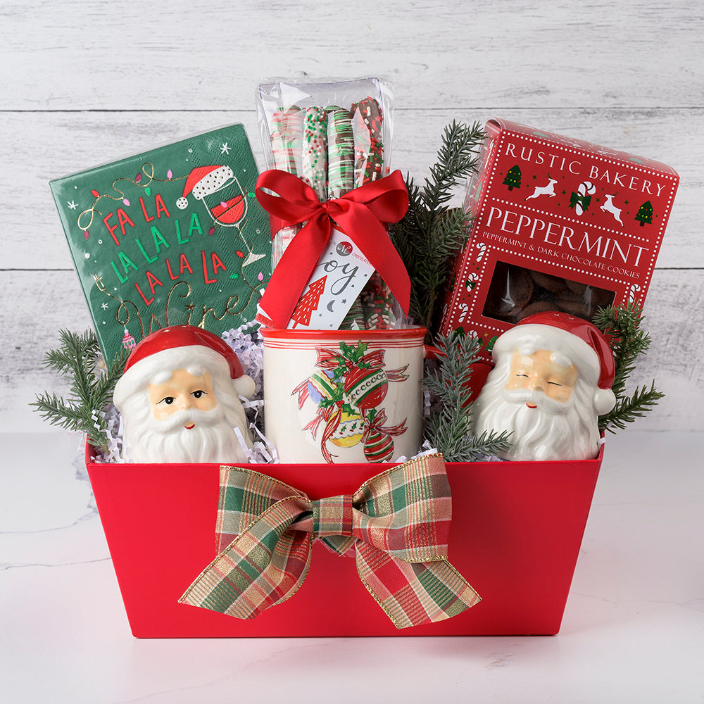 Holiday Cheer and Sweets Gift Basket