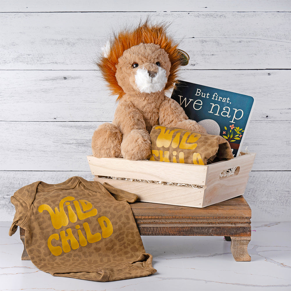 Wild Child Baby Gift Crate