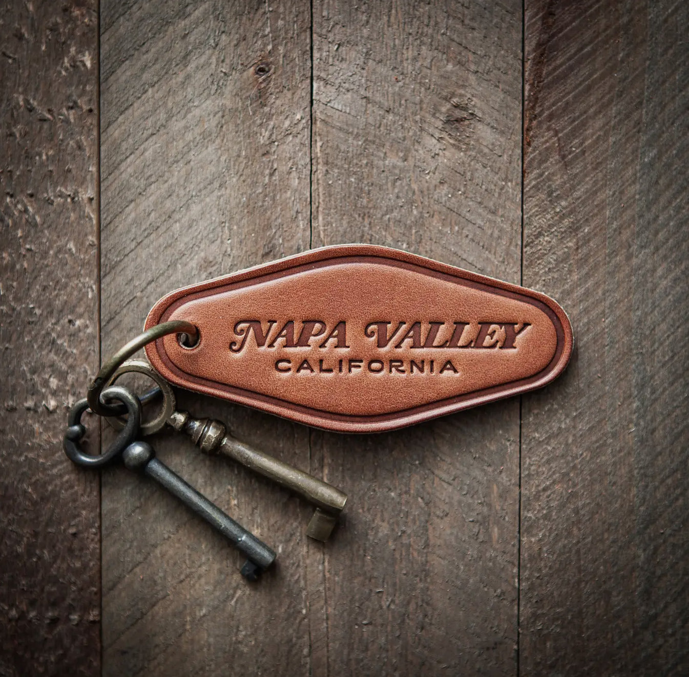 Napa Valley Leather Keychain by Sugarhouse Leather