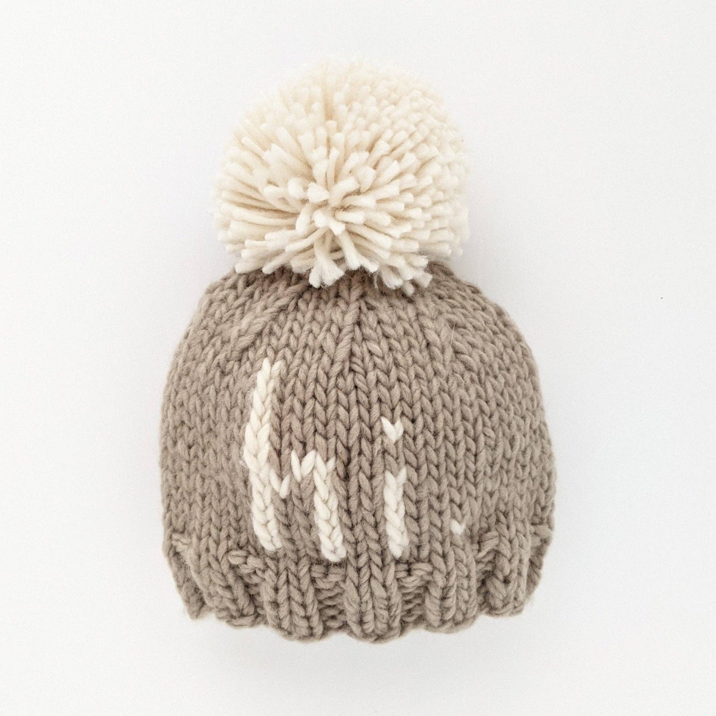 Hi Beanie Hat for Baby & Kids (Neutral)