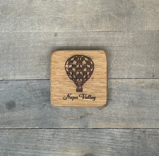 Napa Valley Wine Barrel Magnet