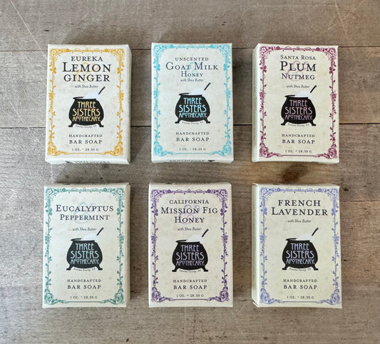 Three Sisters Travel Soap 1oz - Assorted Scents