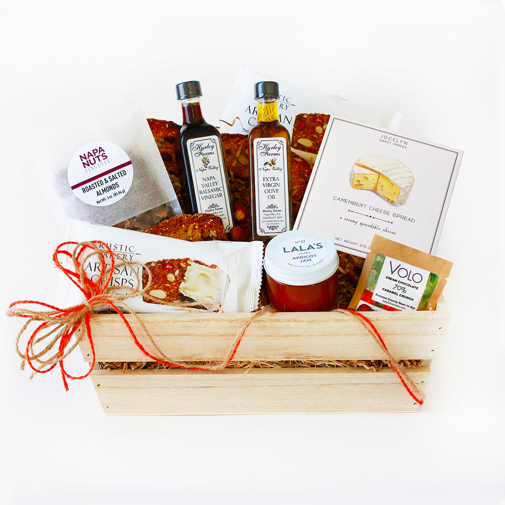 Caring Comforts Charcuterie Sampler Gift Crate