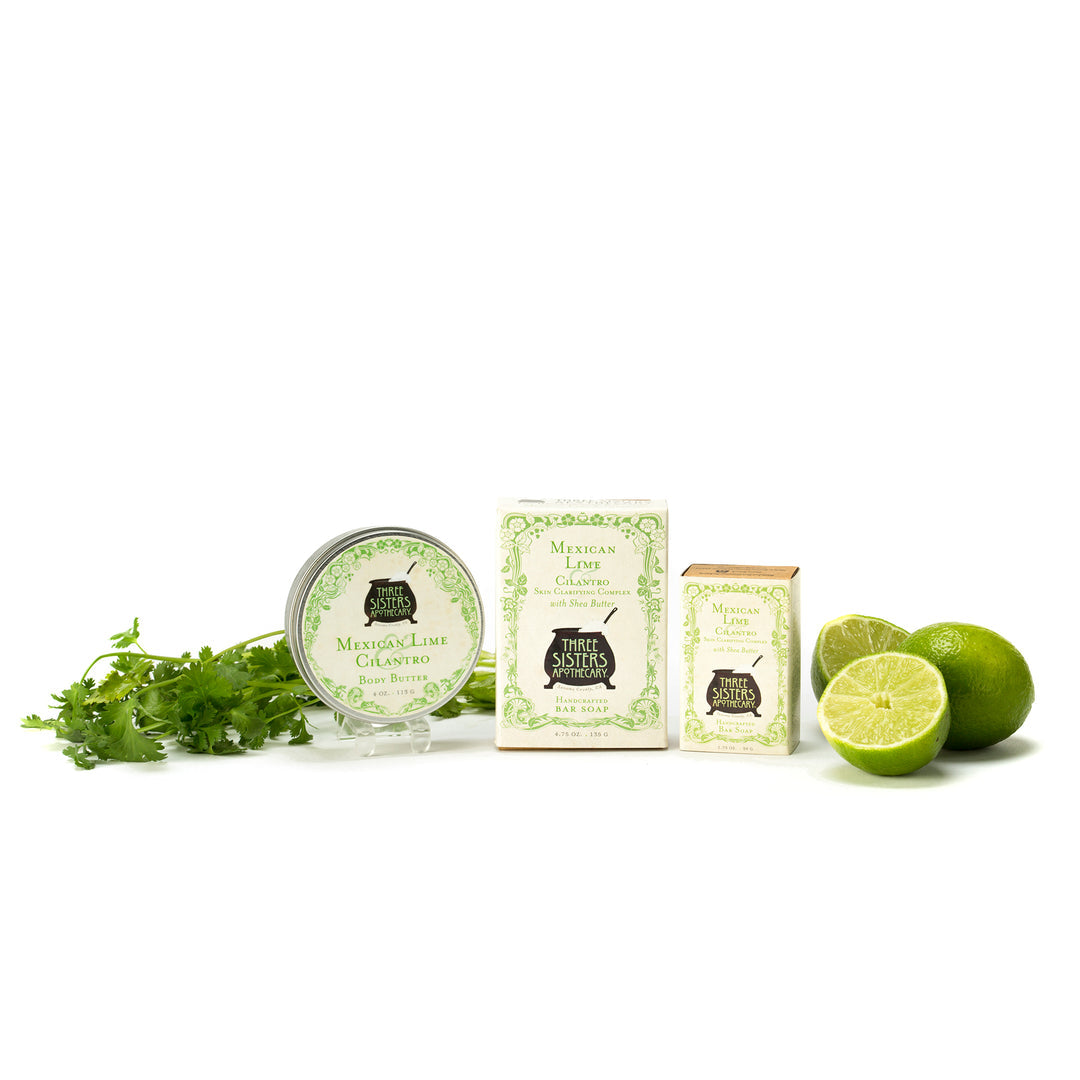 Mexican Lime & Cilantro Bar Soap by Three Sisters