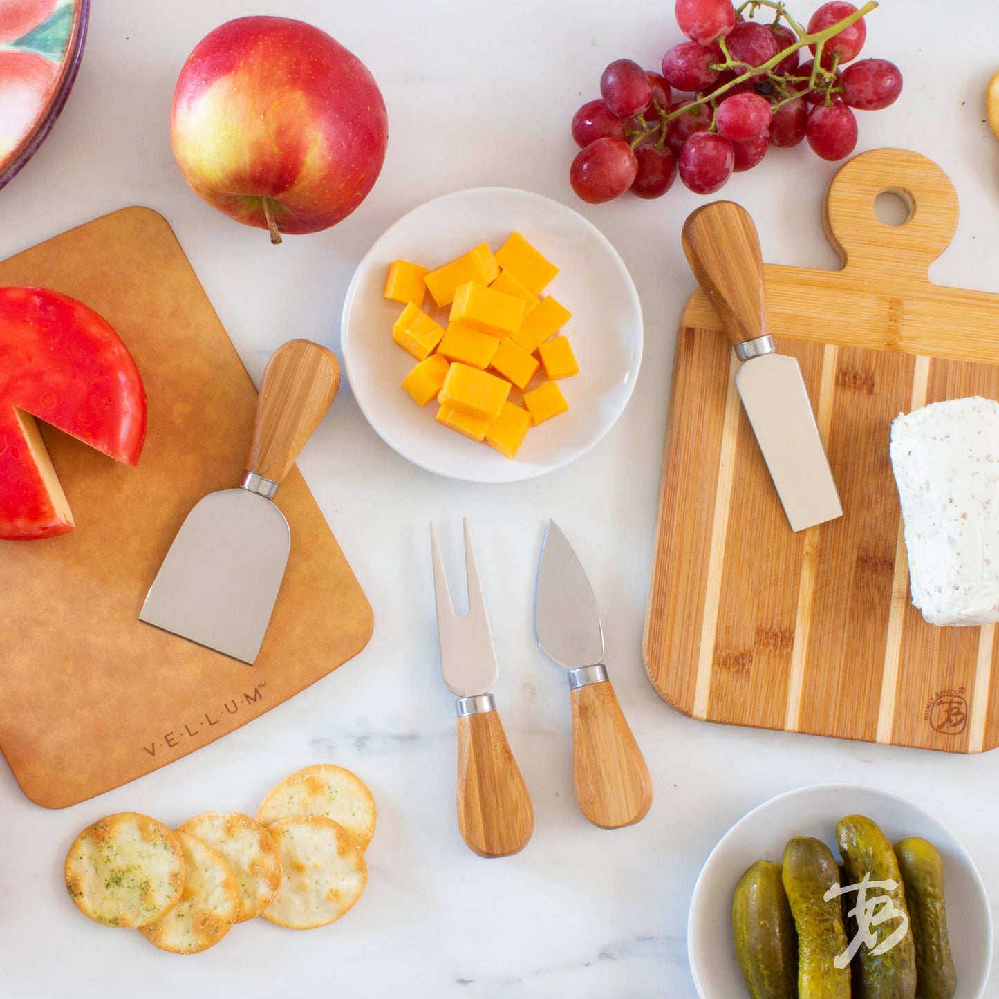 Cheese Knives Tool Set by Totally Bamboo