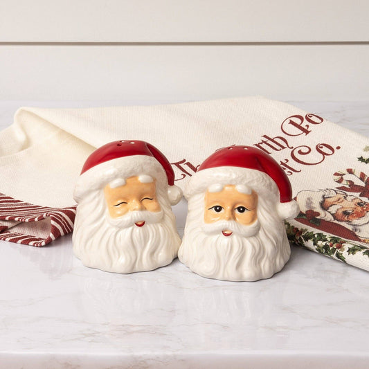 Classic Santa Salt and Pepper Shakers (PK/2 PR)