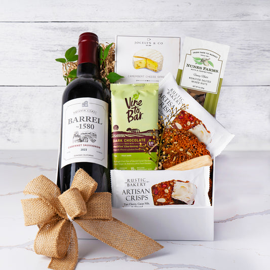 Sonoma Wine & Artisan Cheese Box