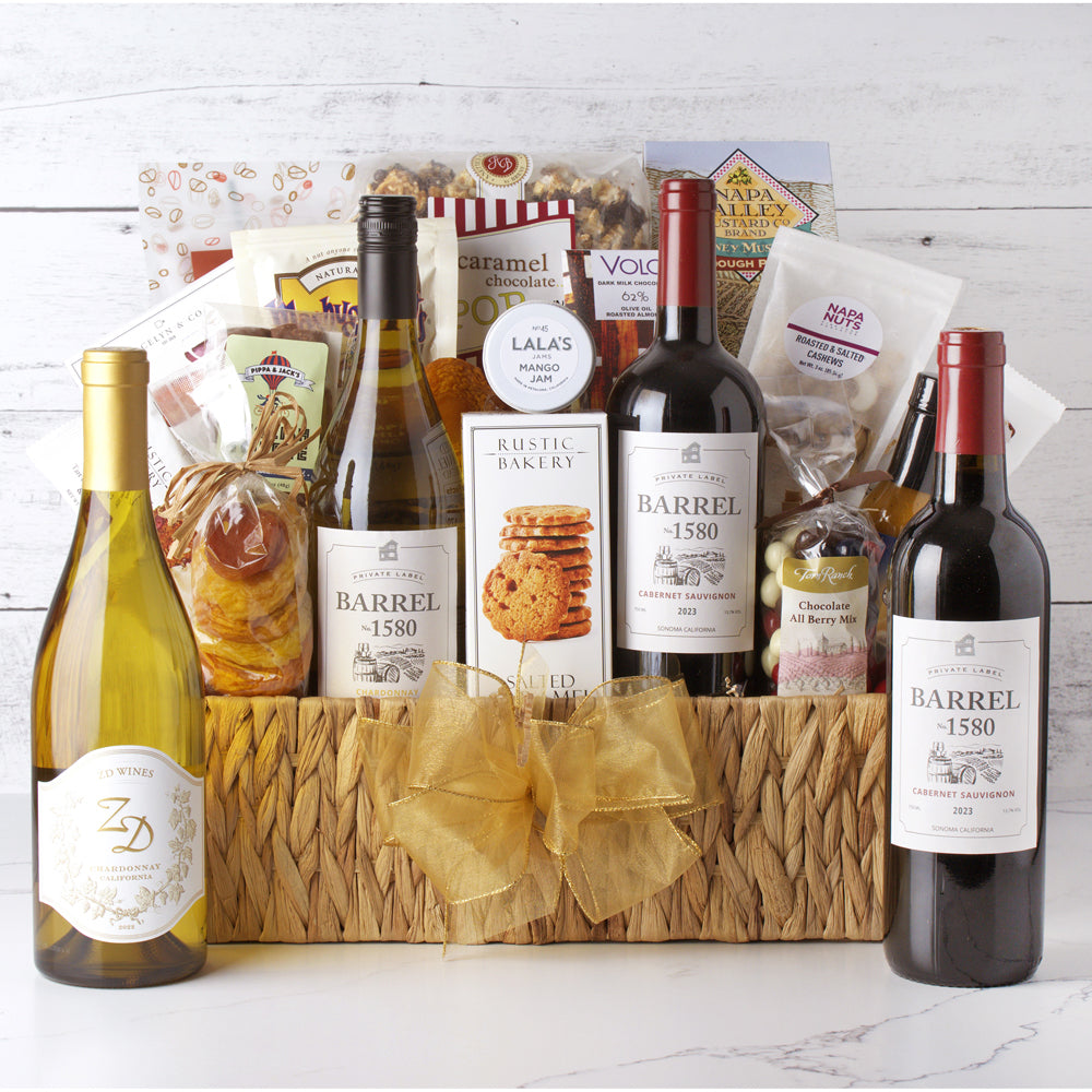 The Lux Vineyard Wine Gift Basket