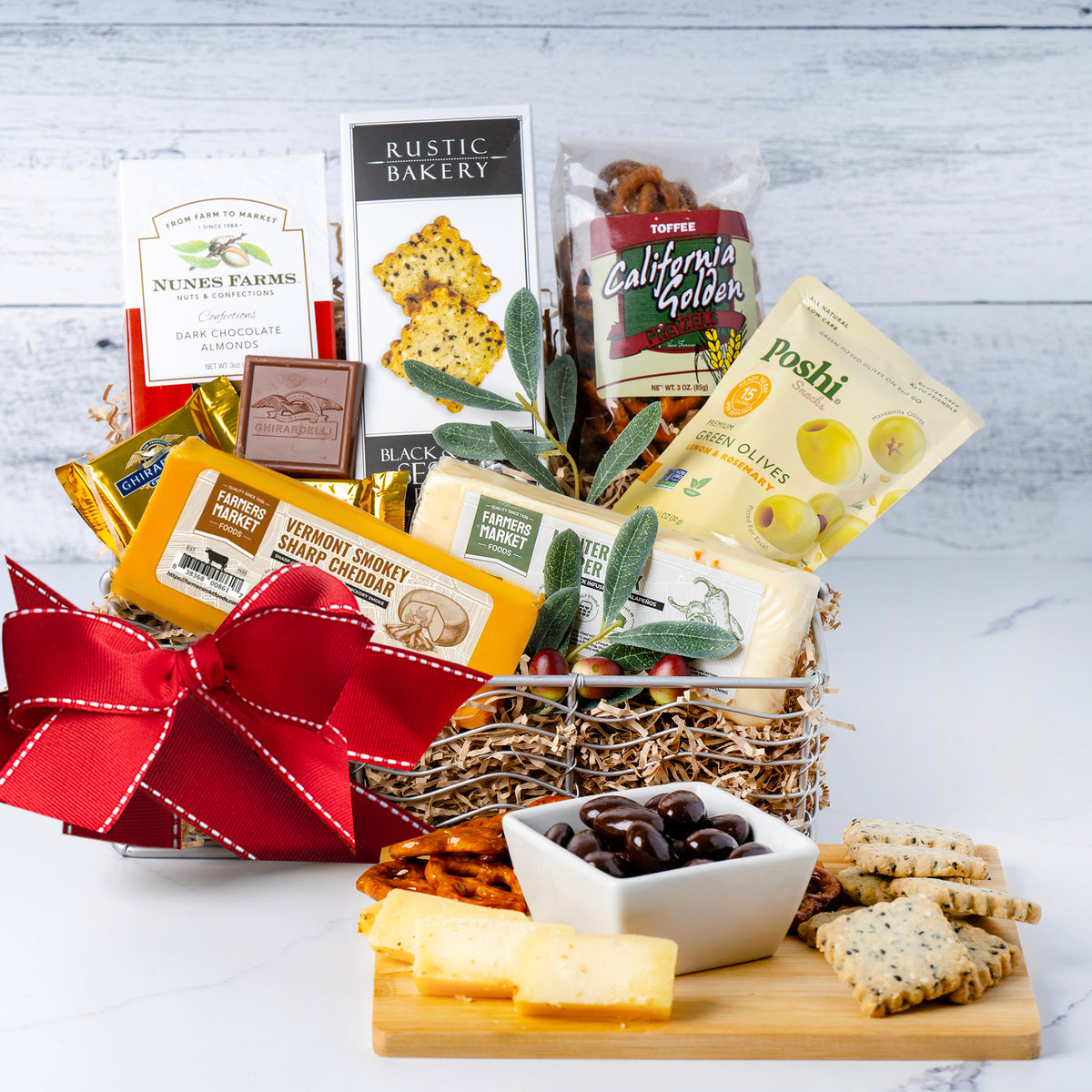 A Taste of Thanks Gourmet Gift Basket