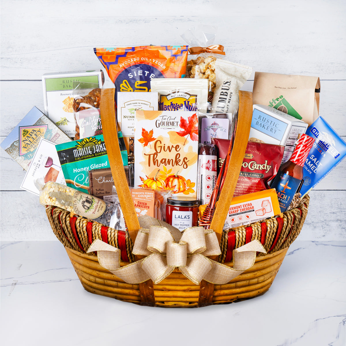 The Season of Thanks and Grateful Greetings Gift Basket