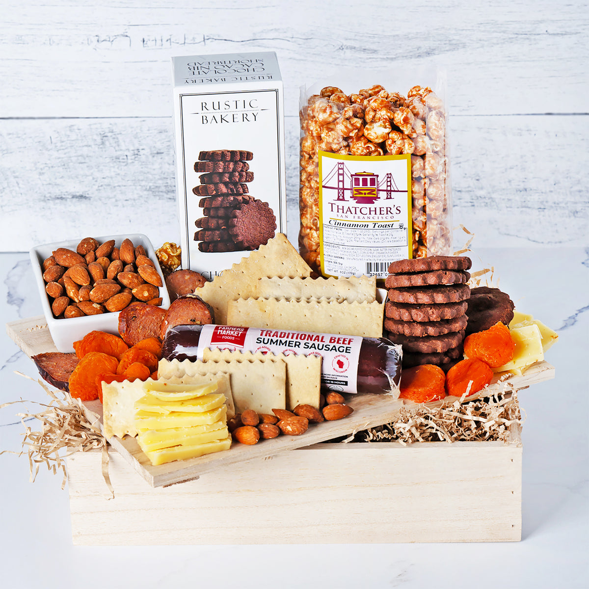 Sweet, Savory & Delicious Gourmet Snack Gift Crate