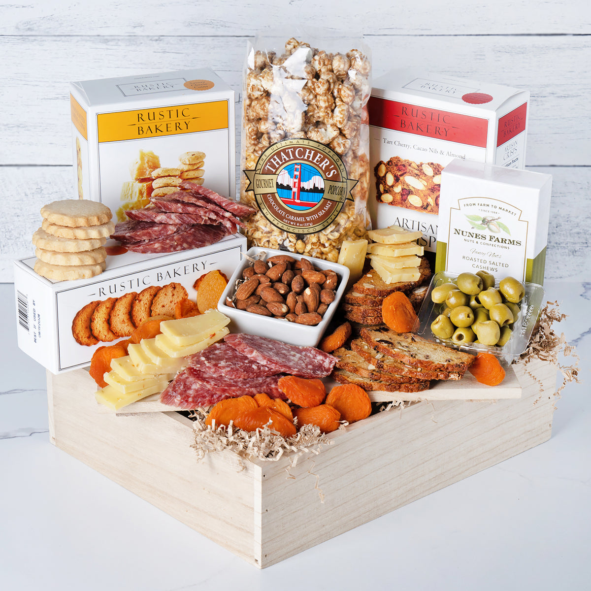 The Art of Sharing Gourmet Snack Gift Crate