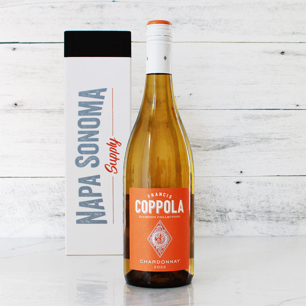 The Diamond Collection Coppola Chardonnay and Gift Box