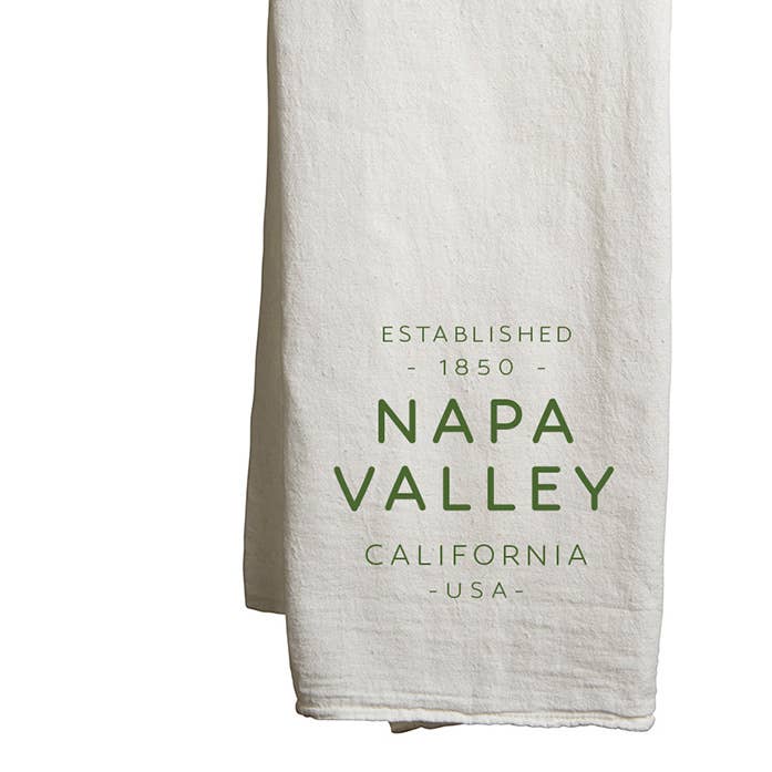 Napa Text Collection Tea Towels