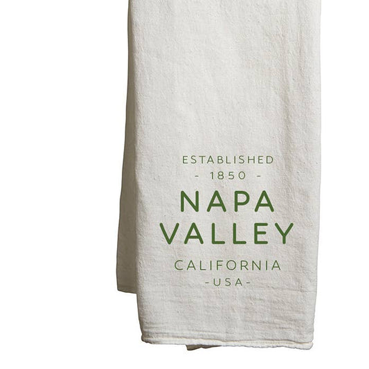 Napa Text Collection Tea Towels