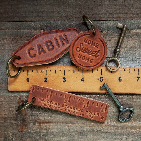Napa Valley Leather Keychain by Sugarhouse Leather