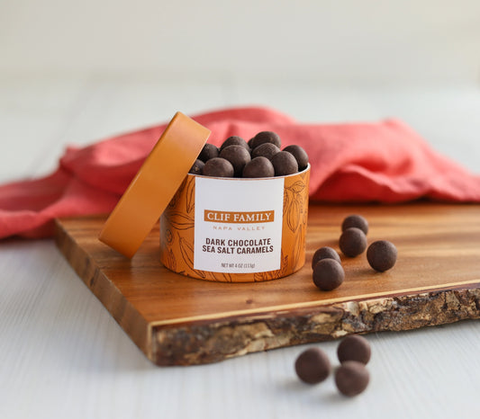 Dark Chocolate Sea Salt Caramels