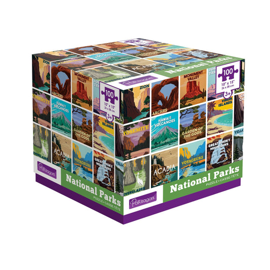National Parks 100 Piece Puzzle by Cottage Door Press