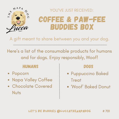 Paw-spresso Coffee Buddies Gift Box for Dog Owners