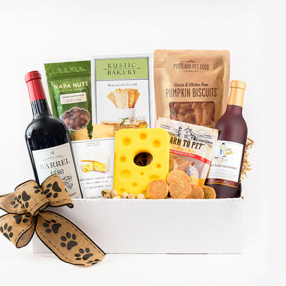 Tails and Tastings Buddies Gift Box for Dog Owners