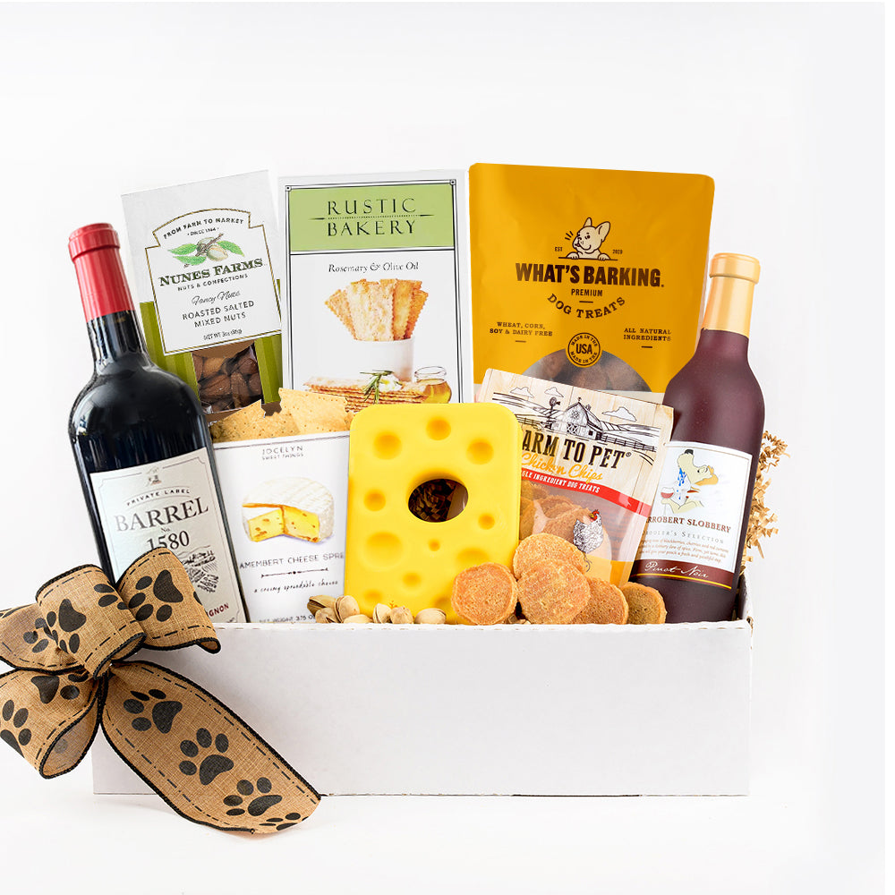 Tails and Tastings Buddies by Lucca Gift Box for Dog Owners