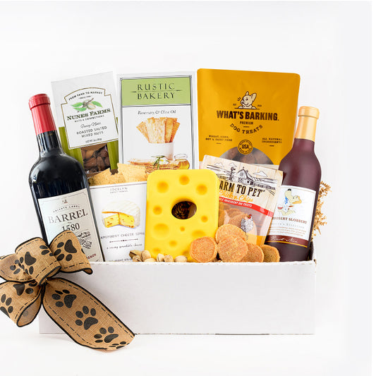 Tails and Tastings Buddies by Lucca Gift Box for Dog Owners