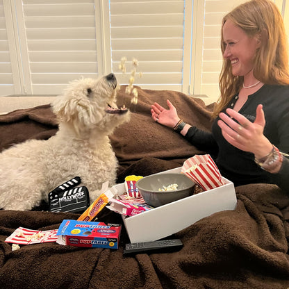 Movie Night Buddies by Lucca Gift Box for Dog Owners