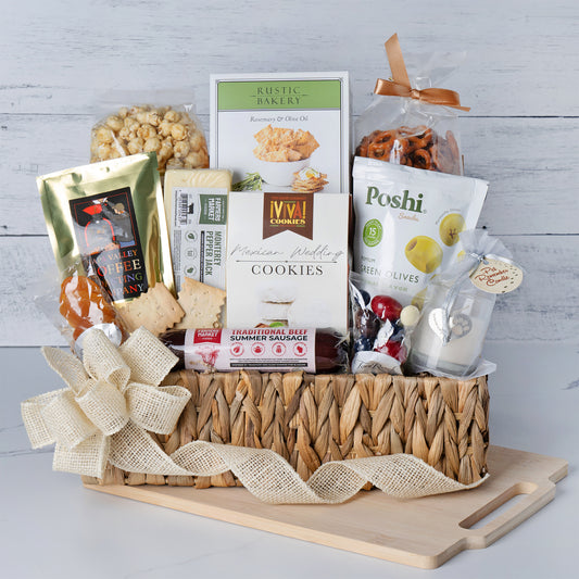 Dog Sympathy Gift Basket for the Whole Family with a Candle Keepsake