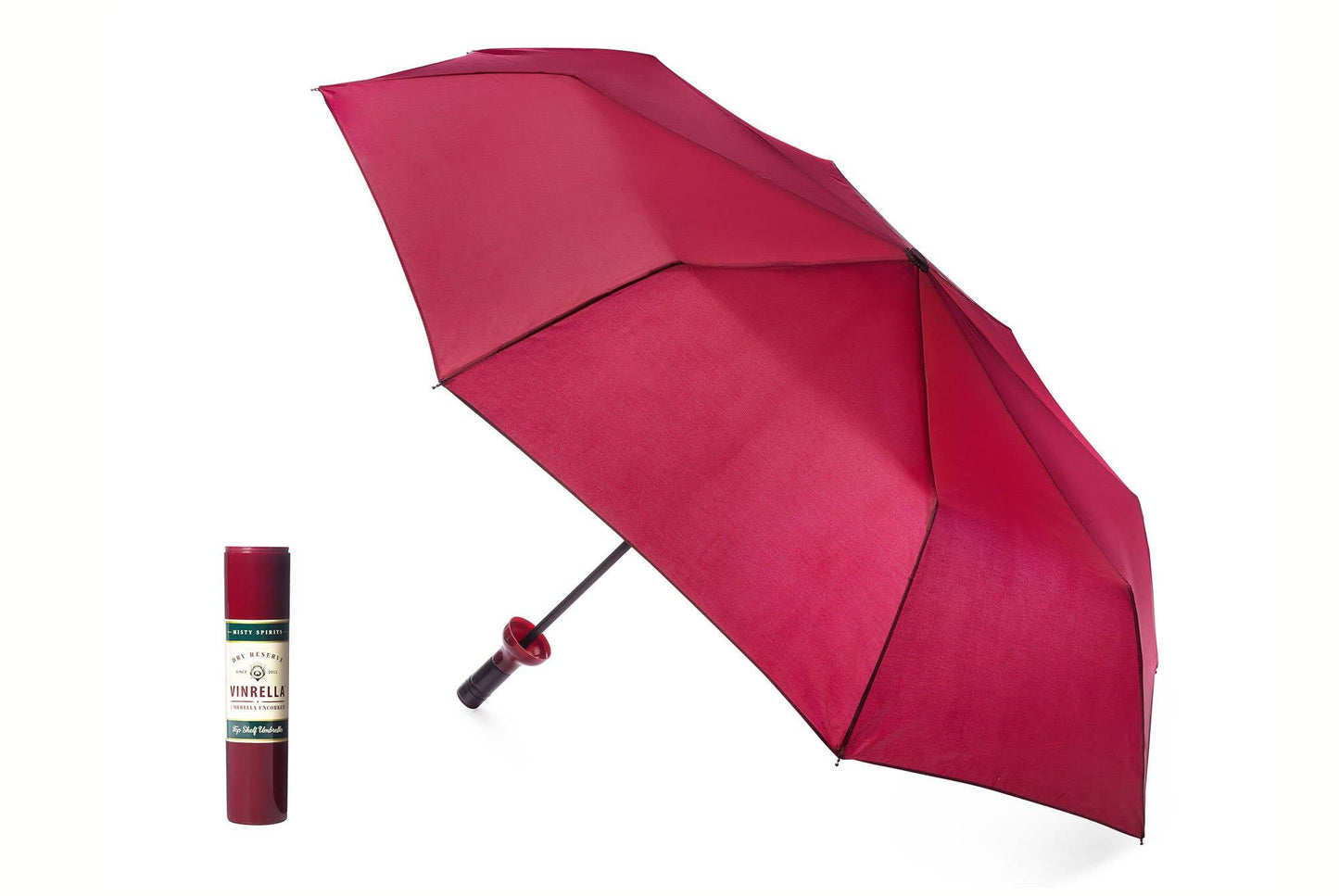 Burgundy Wine Bottle Umbrella by Vinrella