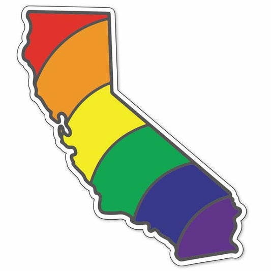 California Pride Vinyl Sticker